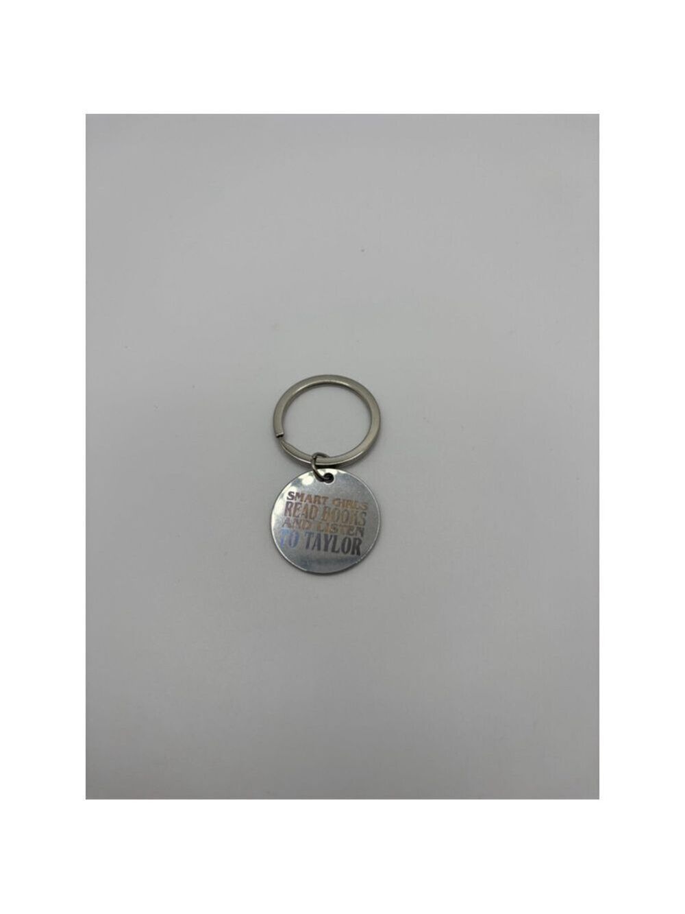 Smart Girls Read Books Listen to Taylor Keychain